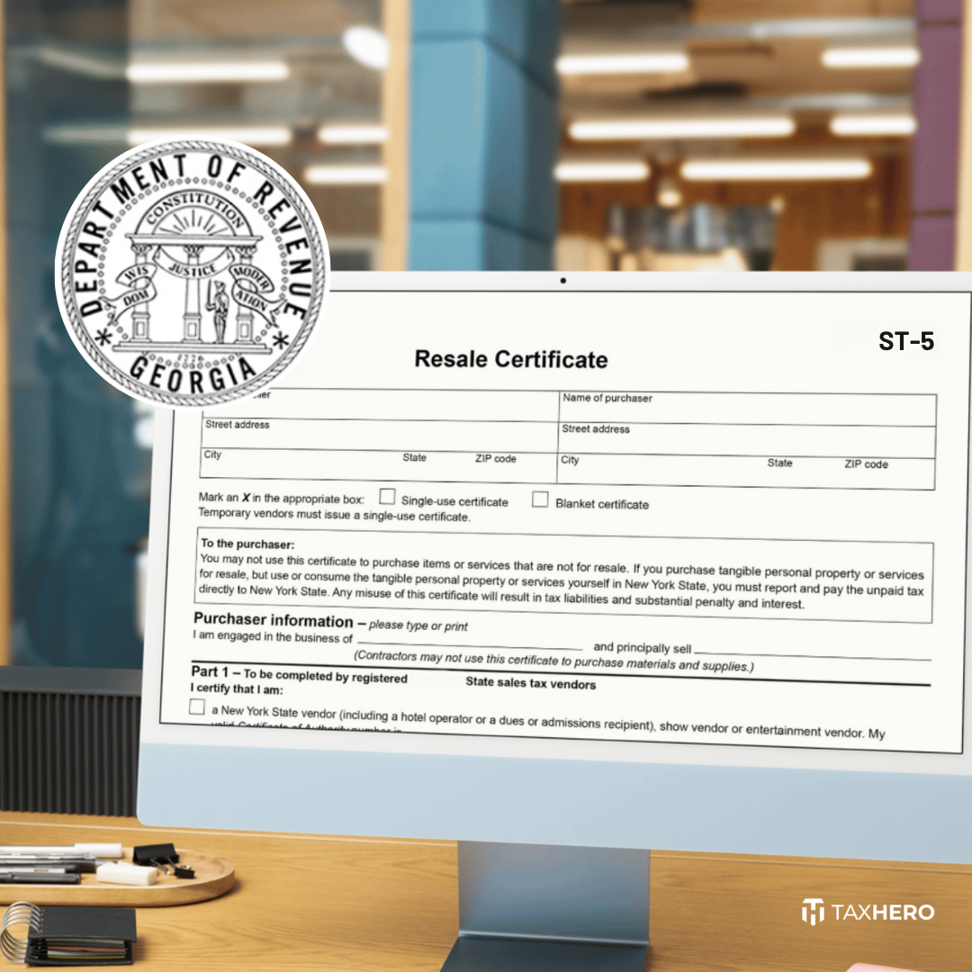 How to Get a Georgia Resale Certificate for your Business