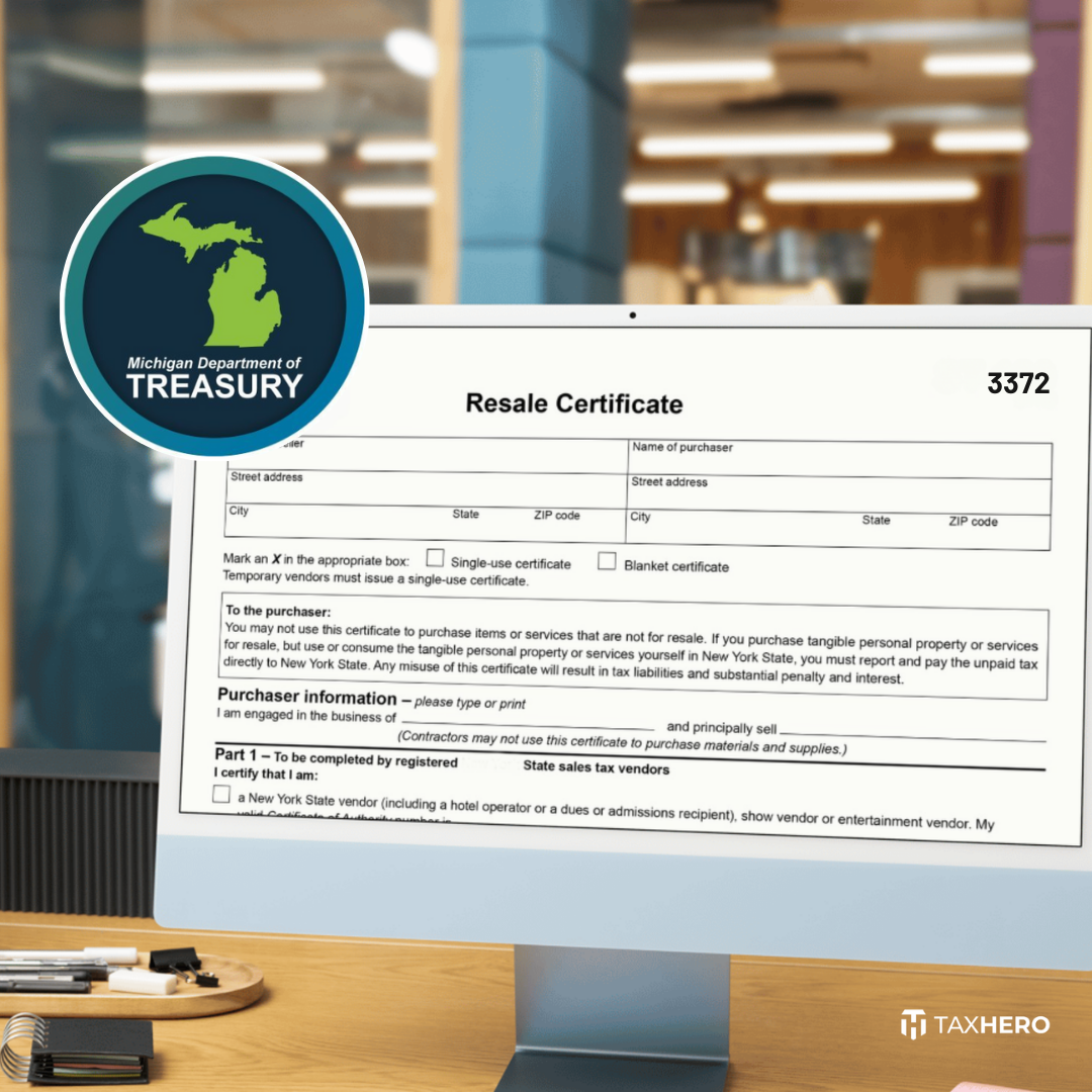 How to Get a Michigan Resale Certificate for your Business
