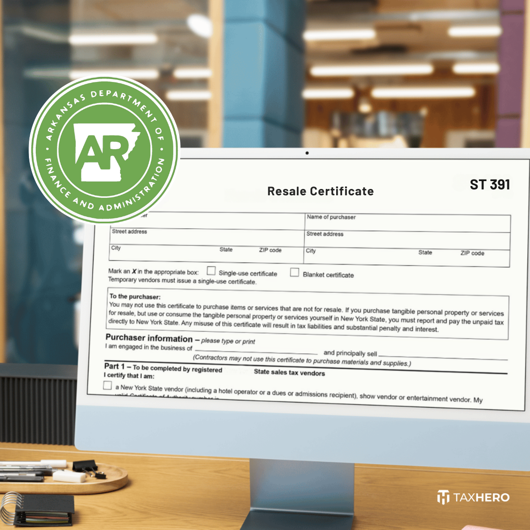 How to Get an Arkansas Resale Certificate for your Business