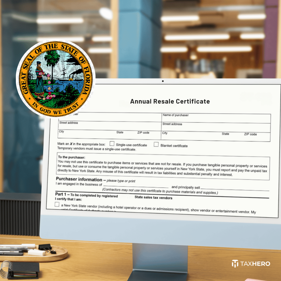 How to Get a Florida Resale Certificate for your Business