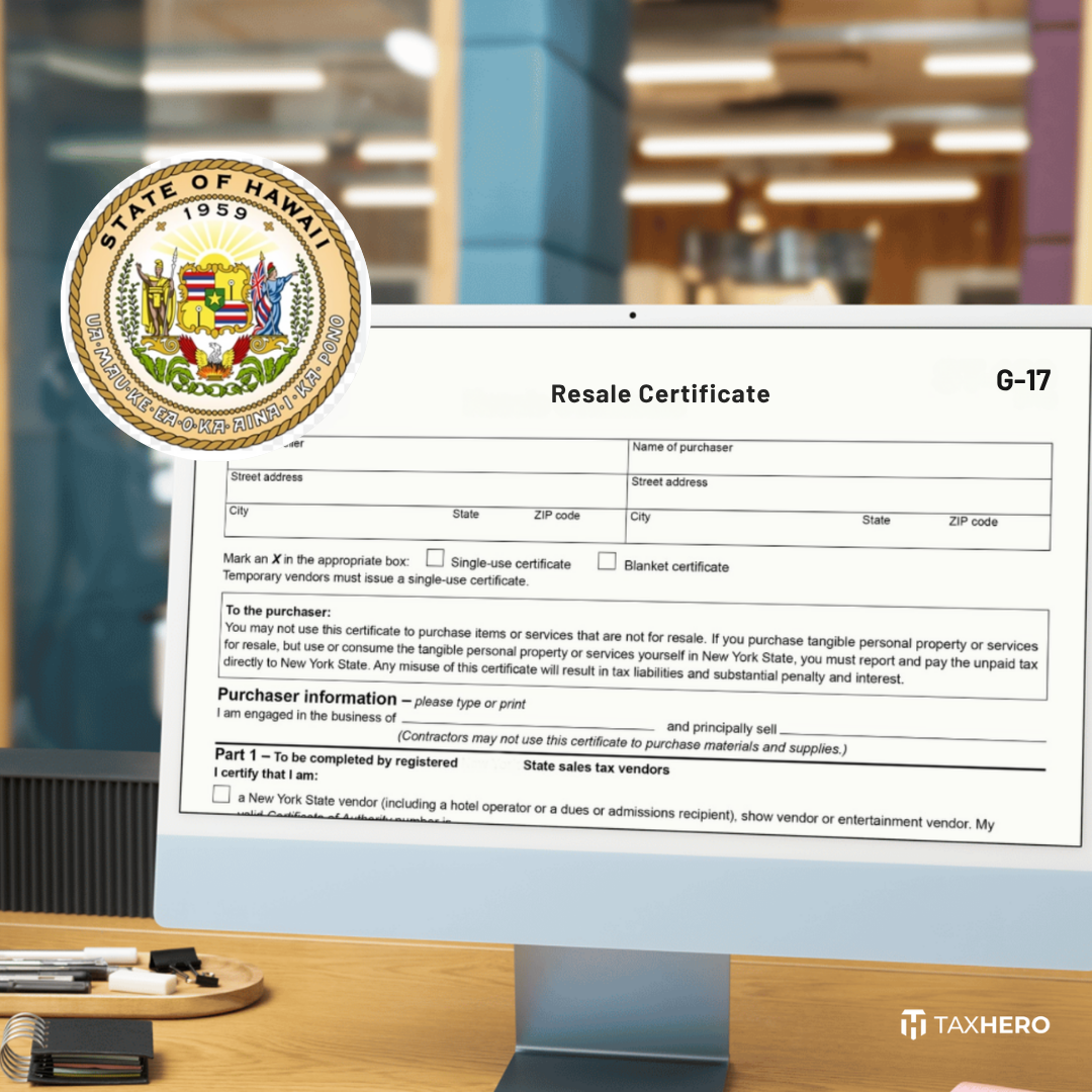 How to Get a Hawaii Resale Certificate for your Business