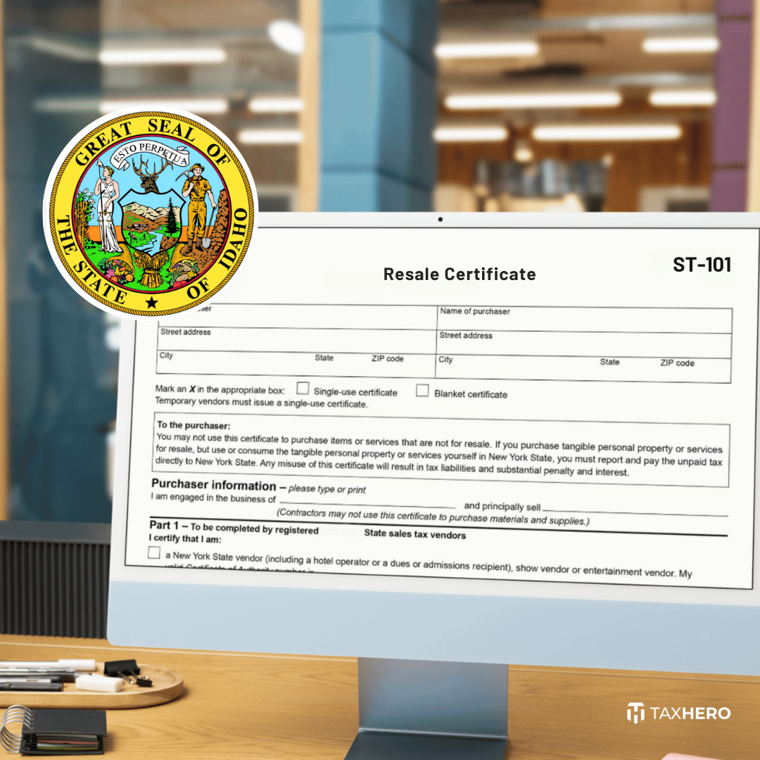 How to Get an Idaho Resale Certificate for your Business