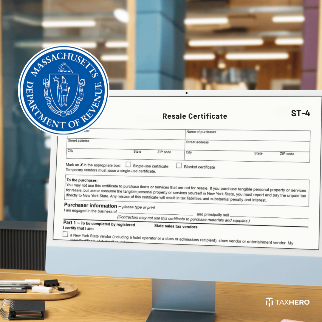 How to Get a Massachusetts Resale Certificate for your Business