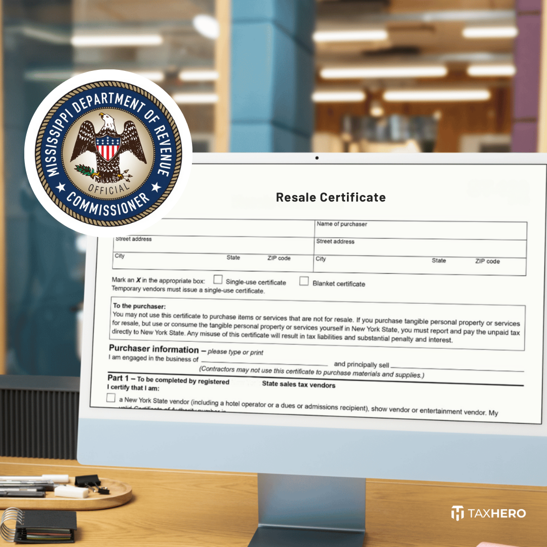 How to Get a Mississippi Resale Certificate for your Business