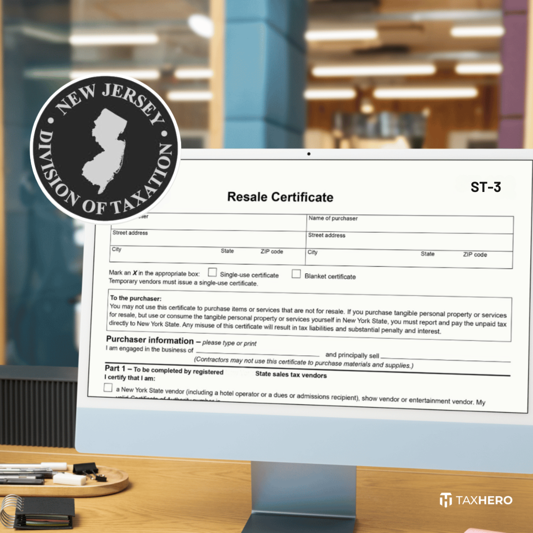 How to Get a New Jersey Resale Certificate for your Business