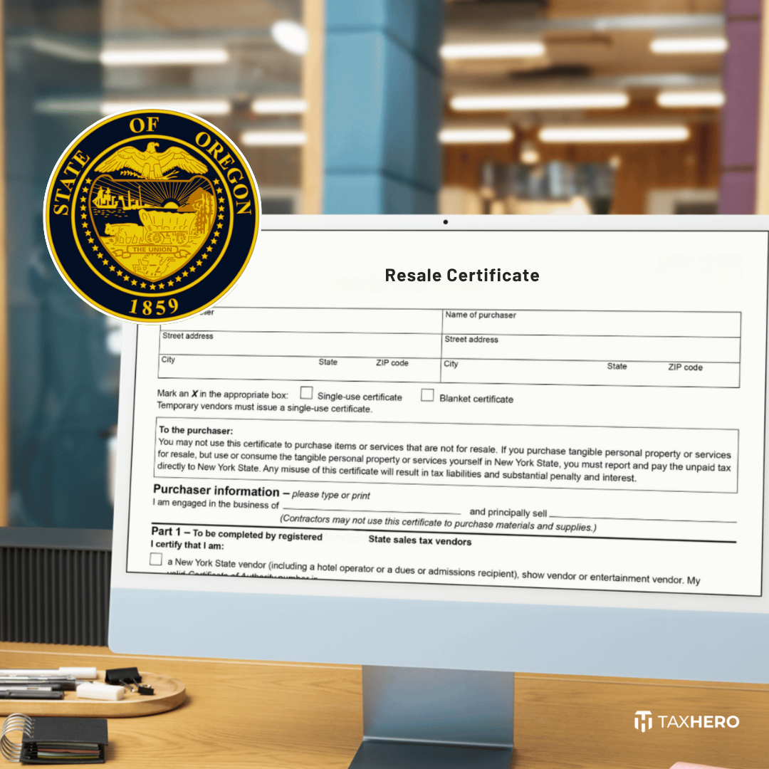 Understanding Resale Exemptions for Your Business In Oregon