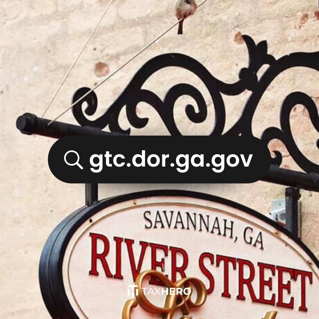 How to File Georgia Sales Tax Online